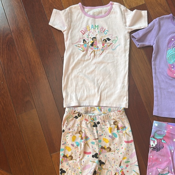 Girls trio summer pajama sets size 6x/7. - Picture 2 of 10